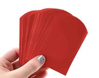 50 Mini Red Paper Bags - 4" x 2.5" Party Favor Bag, DIY Craft Supplies Projects