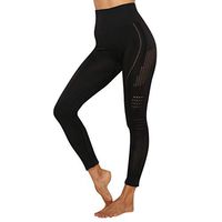 Theoylos Womens Yoga Pants Extra Soft Cutouts Leggings Ladies High Waist Workout Long Pants Butt Lift Athletic Leggings Black