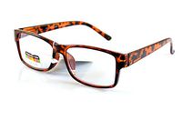 FBL Advanced Multi Focus Progressive Horn Rimmed Readers A096 ((Rectangular) Tortoise, 3.00)