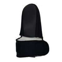 HEALIFTY Foot Droop Orthosis Brace Heel Spur Relief Support Ankle Foot Drop Postural Corrector (Black Size S)