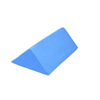 Ultra Soft Wedge Pillow, Removable Cover Bed Wedge Triangle Pillow Therapeutic Incline Cushion Triangle Cushion Nursing Pad Back Support Memory Foam-B-50x19.5x19.5cm