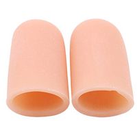 YouCY 2Pcs Thumb Protector Toe Protector Fingertips Protector Finger Protection Foot Blister Protect Feet Foot Pain Relief Foot Care Foot Care,Skin Color Regular (for Thumb)