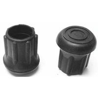 Protective Leg Tip, Slipon, Rd, 47/64", PK25