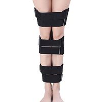 Adjustable Bandages Correct O- Type Legs X-Type Legs 3 Kits Legs Correction Belt Knock Knees Shape Straightening Band Bandag,Black