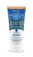 HylaRub HA Joint & Muscle Cream – Hyaluronic Acid Muscle Rub w/ Emu Oil & CMO – Non Greasy, Soothes, Moisturizes & Maintains Shoulders, Knees, Back, Hips & More 6 oz. by Hyalogic