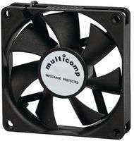 MULTICOMP MC36317 AXIAL FAN, 35 MM, 6.5 CFM, 22 dBA