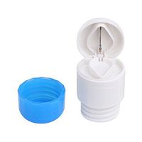 Shintop Pill Cutter Grinder, 3-in-1 Multifunctional Round Tablet Splitter Crusher for Medicine or Vitamin (Blue)