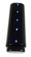 Aficionada Style 2 Cigar Leather Humidor - Sapphire