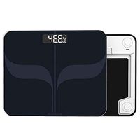 ZYY Bluetooth Body Fat Scale- Smart Digital Bathroom Weight Body Composition Analyzer with APP (Color : Black)