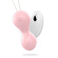 ZHLZZ Kegel Balls Safe Silicone Remote Controlled Kegel Exercise Weights - 10 Vibration Modes Ben Wa Balls for Bladder Control, Pelvic Floor Exercises & Tightening