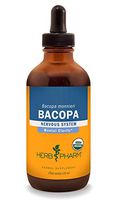Herb Pharm Certified Organic Bacopa Liquid Extract for Brain Support - 4 Ounce