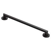 Moen YG0824BL Arris 24-Inch Modern Designer Grab Bar, Matte Black