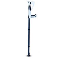 XIHAA Detachable Forearm Crutches, Help Walk Protect Aluminum Alloy Lightweight Height Adjustable Fracture Rehabilitation Anti-Skid (1Pcs),White