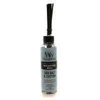 SEA SALT COTTON WoodWick 4 oz Refill for Reed or Spill Proof Diffusers