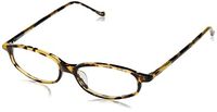 Corinne McCormack Women’s Nicole, Oval 47 mm Brown Tortoise Reading Glasses
