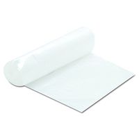 FlexSol BR2424L Can Liner Hi-D Rolls, 6 microns, 24 x 24, 20 Rolls, Clear (Case of 1000)