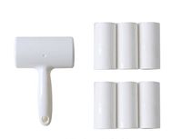 Lovely Cool Clothes Lint Remover Brush with 6pcs Replace Cores.