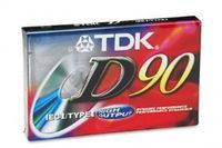 D5020 TDK D90 IECI/Type I Normal Position High Output Audio Cassette Tape
