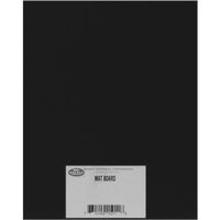 Master Products Savage 11x14 Cut-Size ProCore Mat and Mount Board, Black/White Smooth, 100 Sheet/Carton