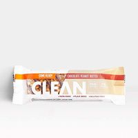Ready Nutrition CLEAN Bar, 15g Protein for Lean Muscle Mass, 7g Fiber for Satiety, Great for Muscle Building, Muscle Recovery and Weight Loss - Chocolate Peanut Butter (52g, Pack of 12)