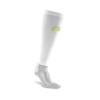 PRO Compression Calf Compression Sleeve for Calf Pain Relief | Calf Guard for Running, Cycling, Nurses, and Sports (White, Small/Medium)