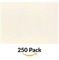 #3 Mini Flat Card (2 x 3 1/2) - Natural (250 Qty.) by Envelopes Store