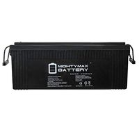 Mighty Max Battery 12V 250Ah Sealed Lead Acid Replacement Battery for 8A8DLTP-DEKA Brand Product