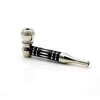 Portable Creative Tool, Zinc Fashion Tools with Lid and Accessories (Black)