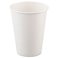 (50 per Carton) 12 oz Hot Paper Cups in White