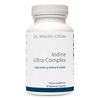 Iodine Ultra Complex – High Dose Iodine (12.5mg per Serving) with Iodine & Iodide - Designed for Thyroid Support, Hypothyroidism, and Hashimoto's Thyroiditis - 90 Day Supply