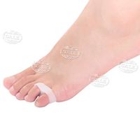 Pair of Orthotic Toe Straightener Gel Silicone Separator Hammer Bunion Foot Spa