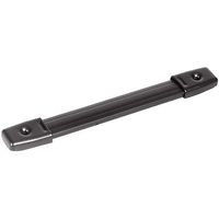 Penn Elcom H1014K Extra Wide Strap Handle Black End Caps