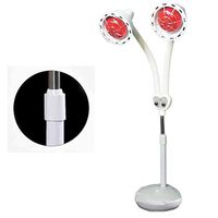 XINGDONG Multi-Function Far-Infrared Physiotherapy Lamp Skin Baking Electric Instrument Heating Light Double Head Device Beauty Salon Home Infra for Pain Relief 275W No Pulley Red Heat Therapy 0109