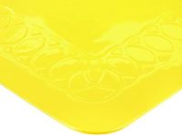 Maddak Tenura Yellow Silicone Non-Slip Table Mat, 17-3/4" Length x 15" Width (753734503)