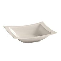Lillian 5-Ounce Rectangular Plastic Bowls, 10 Count, Sahara