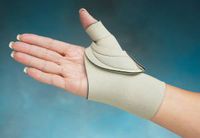 North Coast Medical NC79581 Comfort-Cool Thumb CMC Restriction Splint Beige, Right, Small