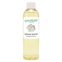 GreenHealth Safflower Seed Oil - 4 fl oz (118 ml) - 100% Pure Carrier Oil