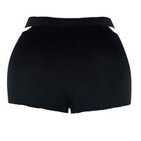 CCatyam Short Pants for Women, Yoga Shorts Trousers Fitness Sports Running Athletic Casual Fashion Black