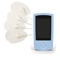 TENS Unit 16 Modes Pain Relief Body Massager Rechargeable Mini Muscle Stimulator Electronic Pulse Massager Blue kit