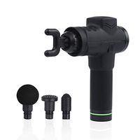 DOKIO Intelligent Science Massage Gun Electronic Screen Handheld Professional Deep Tissue Muscle Massage Gun, Quiet Glide Technology With 4 Replacement Massage Head, Body Comfortable Through Percussio