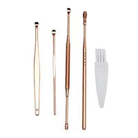 Pack of 5 Pcs, Portable Stainless Steel Ear Cleaner Tools Health Earwax Removal Daily