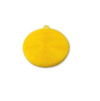 Silicone Sponge for Cleaning sinks and Washing Potatoes and more. Made in Japan (Yellow)