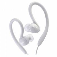 JVC HAEBX85W Inner Ear Sports Clip Headphone (White)
