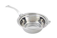 Bon Chef 5456HLSS Casseole, Laurel on the Rim with Long Handles, Stainless Steel