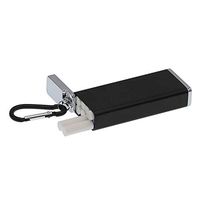 Outdoor Portable Mini Storage Device containers-Metal Ultra-Thin Cigarette case with Keychain-can be Hung on a Backpack-Suitable for Storing Cigarettes, Medicines, Seeds, Insect specimens