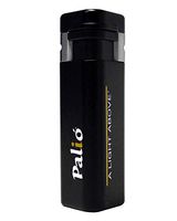 Palio Triple Torch Lighter, Oversized Fuel Tank, Flip-Top Lid, Durable Body, Easy Push Ignition, Triple Jet Flame Power, Black