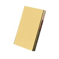 Wewin Portable Pocket Size Women Super Thin Creative Personality Cigarette Box 20 Stickers Ladies Metal Cigarette Gift Box Case (Gold)