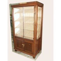 Best Humidors - Regal Glass Deluxe Cabinet Cigar 100% Cedar Humidor 40" X 59" X 16.75" - Made in USA - FREE SHIPPING