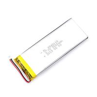 AKZYTUE 3.7V 5000mAh 6548118 Lipo Battery Rechargeable Lithium Polymer ion Battery Pack with JST Connector