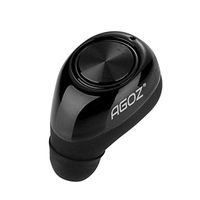 Agoz Mini Bluetooth Wireless Earbud Headset Invisible Cell Phone Earpiece FOR Apple iPhone 11 PRO XS Max XR X 8 Plus 7 Plus 7 6S,Samsung S10 Plus S10e Note 10 9 8, S9 S8 J7 A10e, Moto Z4 Z3 Z2 (Black)